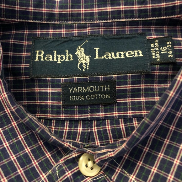 Ralph Lauren Yarmouth Button Down Dress Shirt - Picture 4 of 5